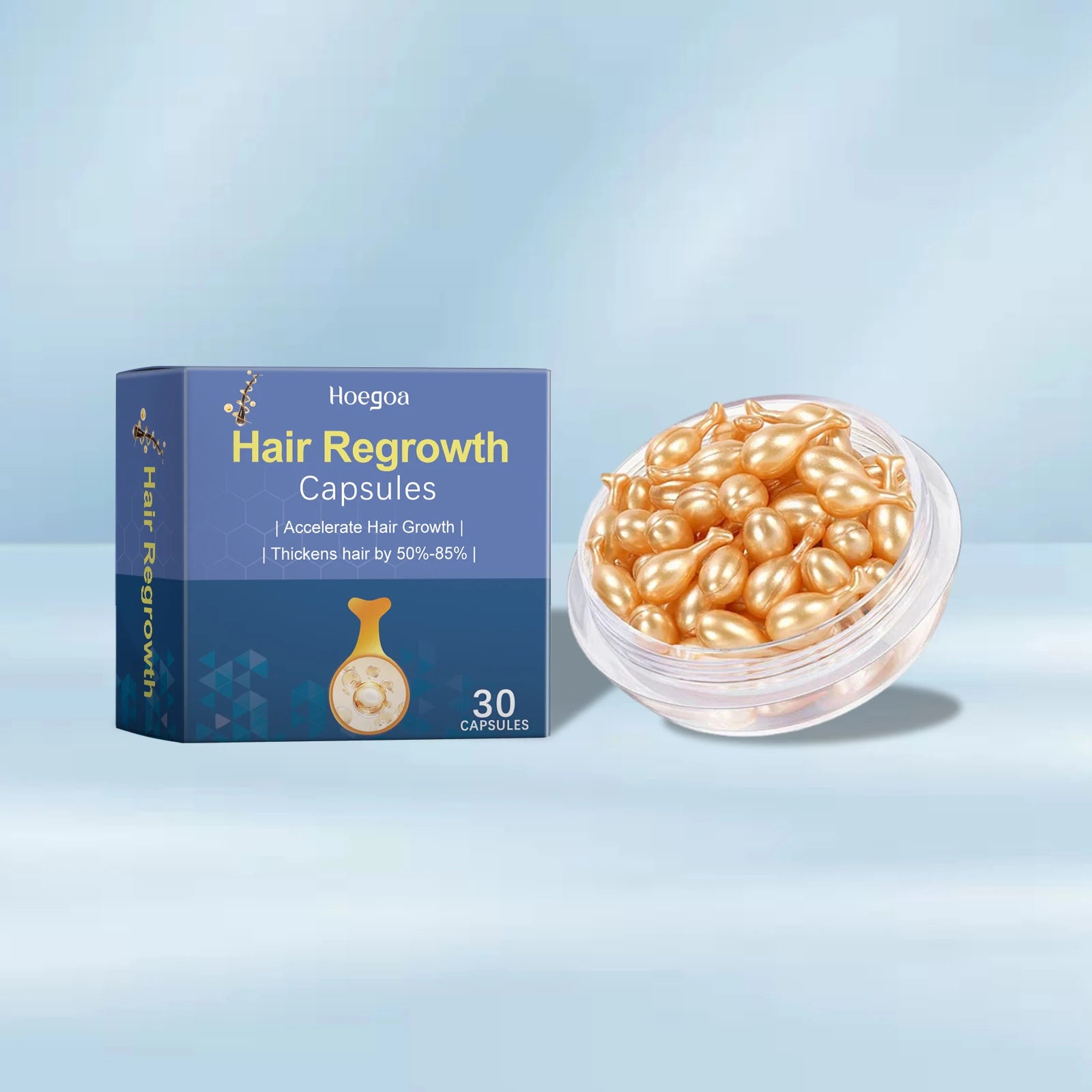 Hair Regrowth Capsules Morocco Essential Oil