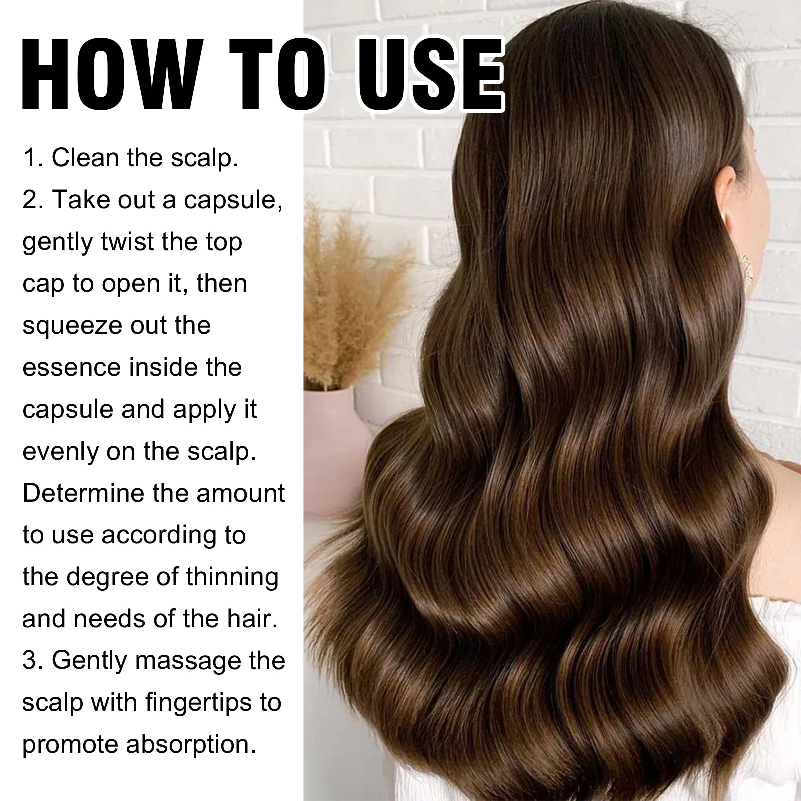 Hair Regrowth Capsules Morocco Essential Oil