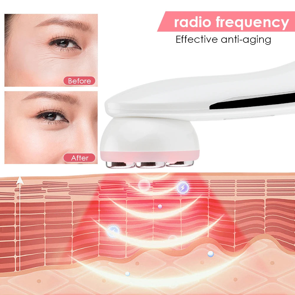 RF Radio Frequency Facial LED Photon Beauty Device