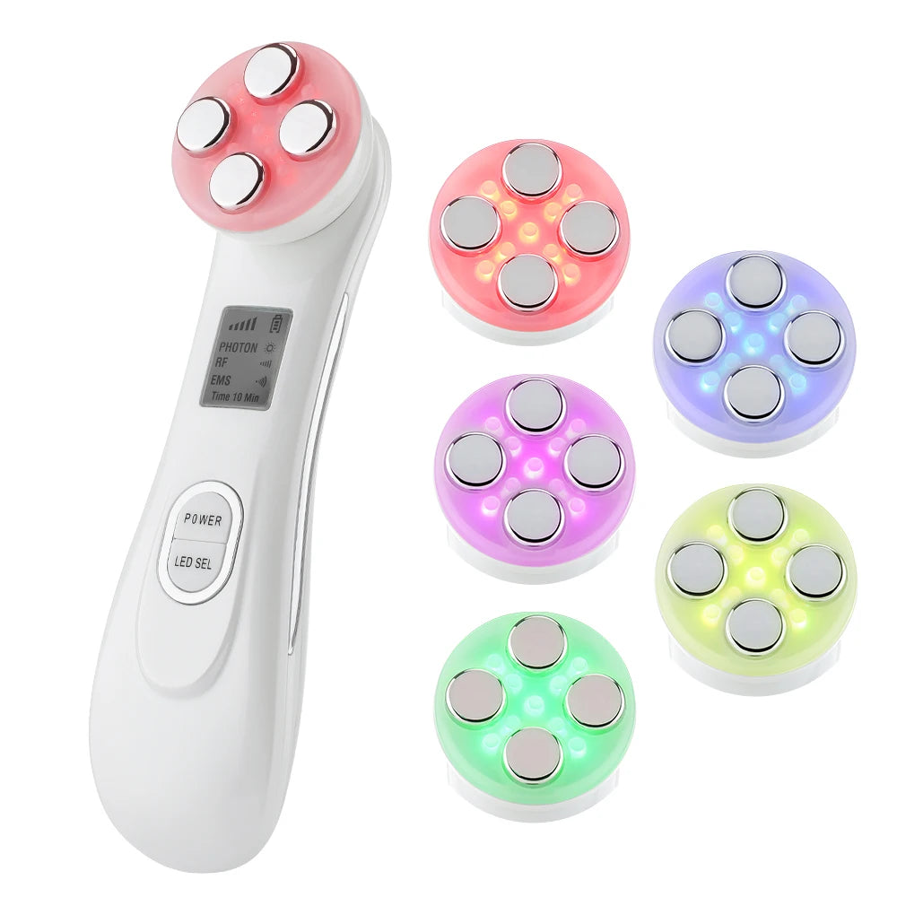 RF Radio Frequency Facial LED Photon Beauty Device