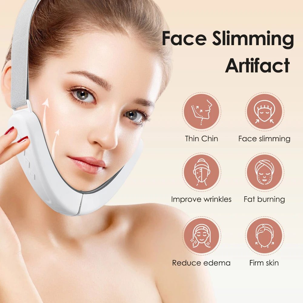 Microcurrent V-Face Lifting Machine Double Chin Remover