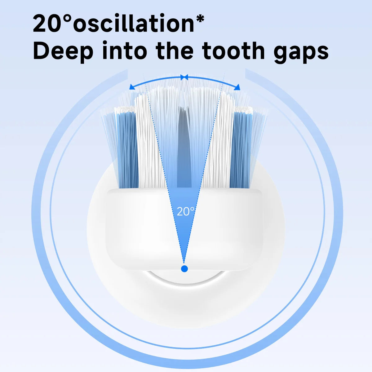 DOCO Electric Toothbrush sonic vibration brush