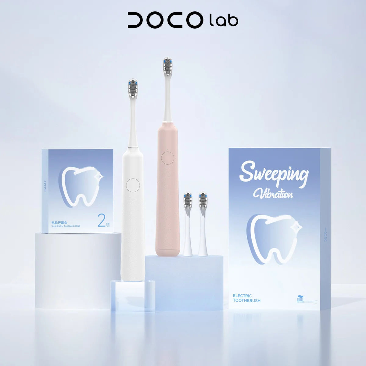 DOCO Electric Toothbrush sonic vibration brush