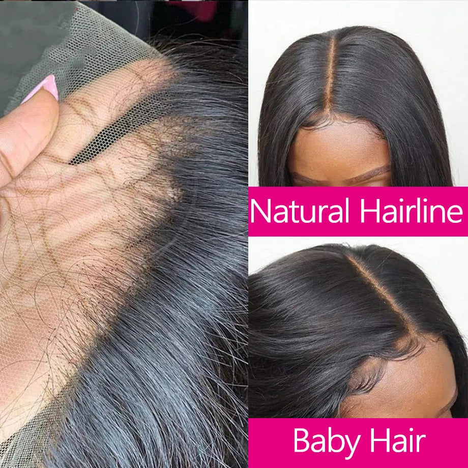 man Hair Ear to Ear Frontal ExtensionsStraight 4x4 5x5 6x6 Lace Closure Human Hair Transparent HD 13x4 13x6 Lace Frontal Hu