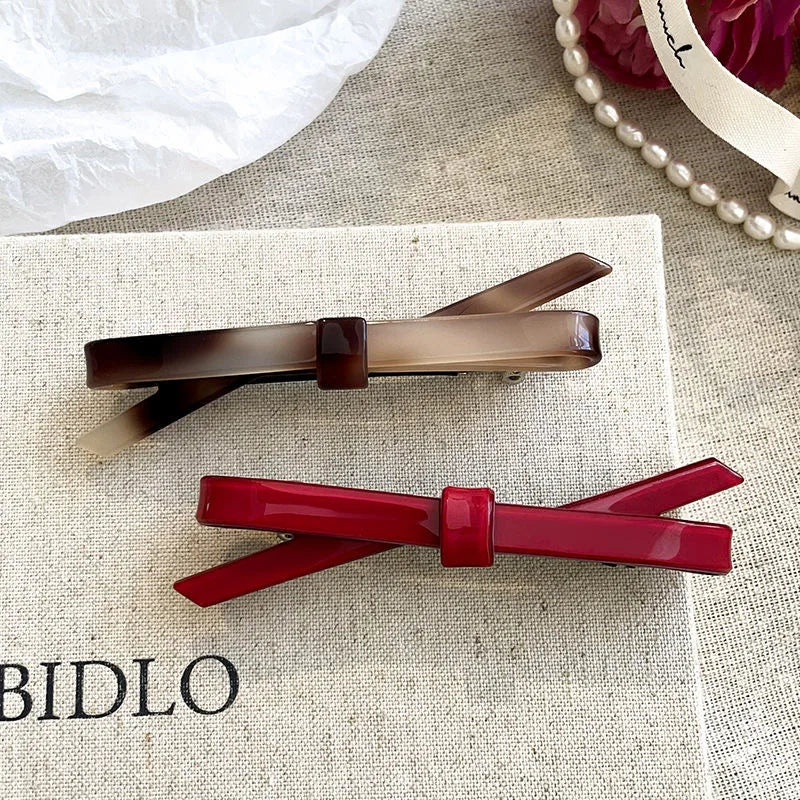 Bow Knot Hair Clips