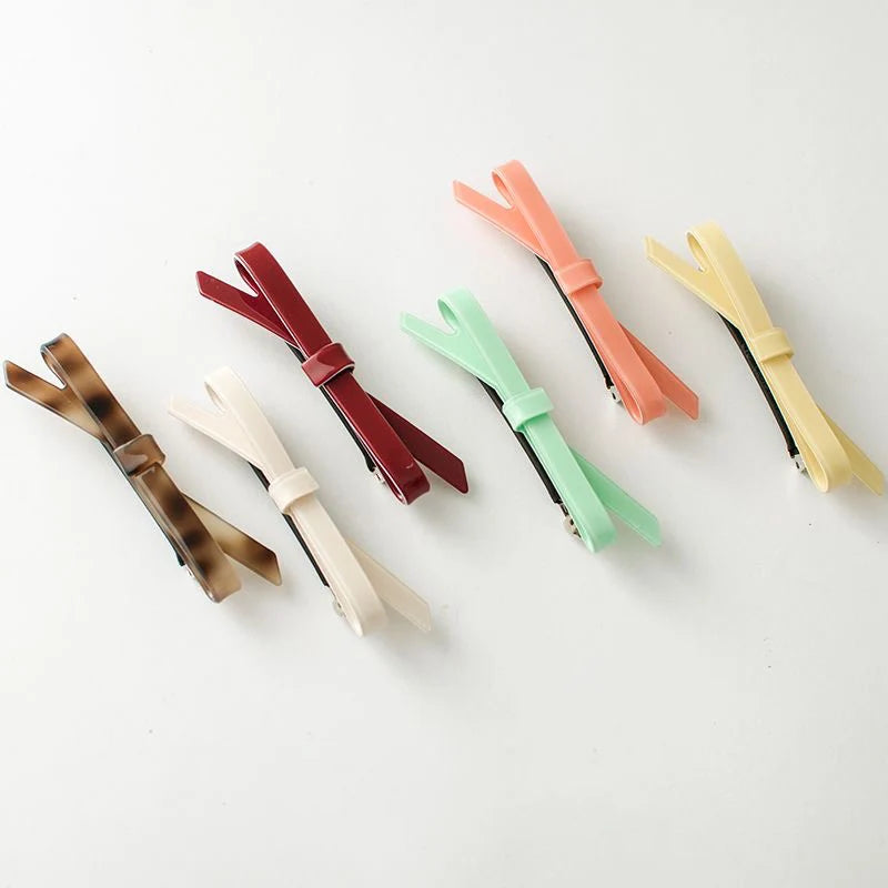 Bow Knot Hair Clips